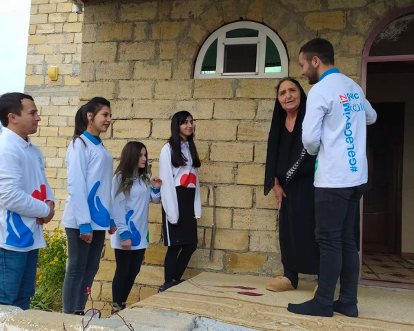 “Könüllülər ili”ndə Azərbaycan gənclərindən gözəl təşəbbüs
